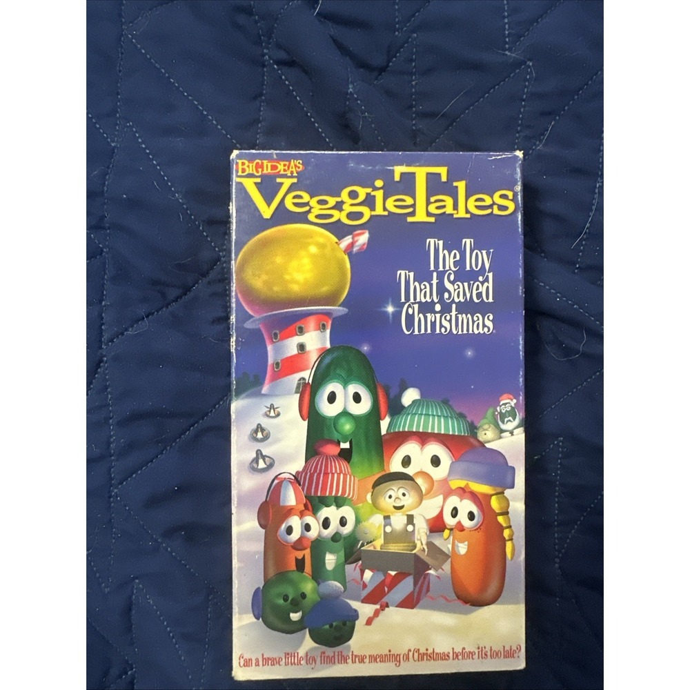 VeggieTales - The Toy That Saved Christmas (VHS, 1998)